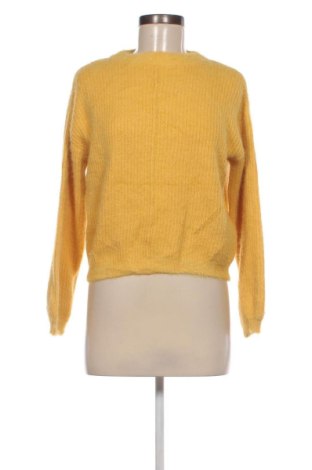 Дамски пуловер Bershka, Размер S, Цвят Жълт, Цена 11,75 €