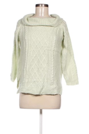 Dámský svetr No comment, Velikost L, Barva Zelená, Cena  69,00 Kč
