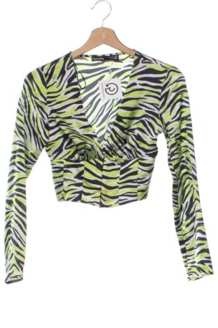 Damen Shirt Bershka, Größe XS, Farbe Mehrfarbig, Preis 1,99 €