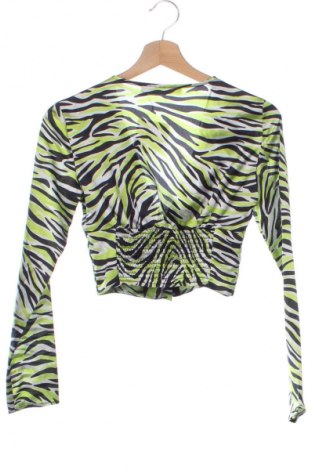 Damen Shirt Bershka, Größe XS, Farbe Mehrfarbig, Preis 1,99 €