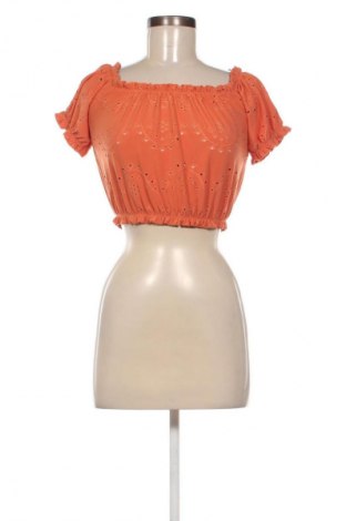 Damen Shirt Gina Tricot, Größe S, Farbe Orange, Preis 2,99 €