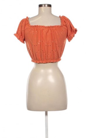 Damen Shirt Gina Tricot, Größe S, Farbe Orange, Preis 2,99 €