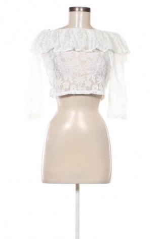 Damen Shirt Piazza Italia, Größe S, Farbe Weiß, Preis 1,99 €