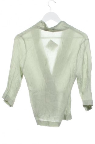 Dámská halenka Sinsay, Velikost XS, Barva Zelená, Cena  49,00 Kč