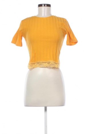 Bluzka damska Zara Trafaluc, Rozmiar L, Kolor Żółty, Cena 9,99 zł