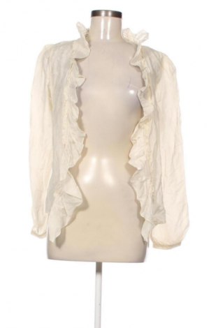 Дамска риза Zara, Размер M, Цвят Екрю, Цена 11,75 €