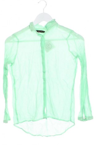Dámska košeľa  Zara, Veľkosť XS, Farba Zelená, Cena  1,95 €