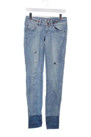 Női farmernadrág Bershka, Méret XS, Szín Kék, Ár 959 Ft