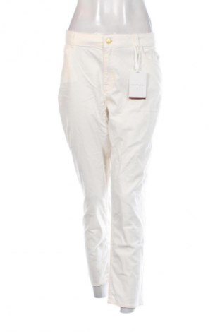 Dámské manšestráky  Tommy Hilfiger, Velikost M, Barva Krémová, Cena  629,00 Kč