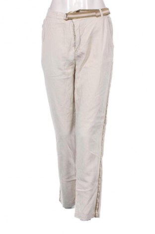 Γυναικείο παντελόνι 10 Feet, Μέγεθος L, Χρώμα Εκρού, Τιμή 17,99 €