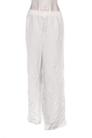 Γυναικείο παντελόνι H&M, Μέγεθος XXL, Χρώμα Λευκό, Τιμή 17,99 €