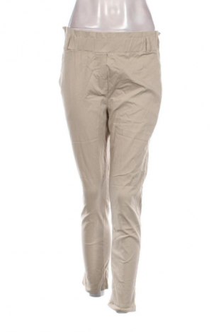 Damskie spodnie Made In Italy, Rozmiar S, Kolor Beżowy, Cena 9,99 zł