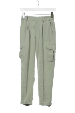 Damskie spodnie Sinsay, Rozmiar XS, Kolor Zielony, Cena 19,99 zł