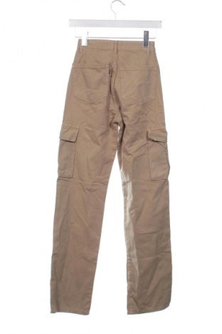 Damskie spodnie Stradivarius, Rozmiar XXS, Kolor Beżowy, Cena 86,99 zł