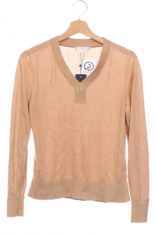 Pulover de femei Tommy Hilfiger, Mărime XS, Culoare Bej, Preț 262,99 Lei