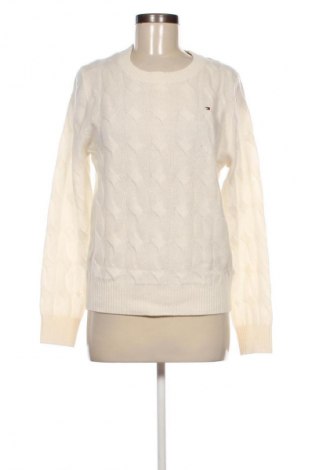 Дамски пуловер Tommy Hilfiger, Размер M, Цвят Екрю, Цена 130,37 €, #132693709