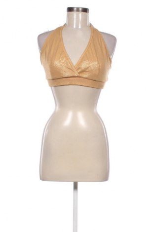 Дамски спортен топ Zumba, Размер XL, Цвят Златист, Цена 5,62 €