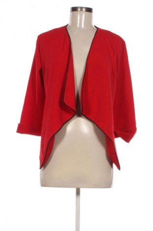 Γυναικείο σακάκι Made In Italy, Μέγεθος S, Χρώμα Κόκκινο, Τιμή 4,99 €