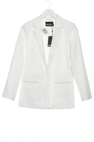 Damen Blazer Pieces, Größe S, Farbe Weiß, Preis € 62,99
