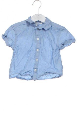 Cămașă pentru copii H&M, Mărime 18-24m/ 86-98 cm, Culoare Albastru, Preț 38,99 Lei, #132648358