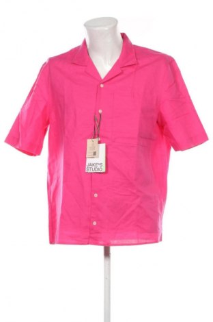 Herrenhemd Jake*s, Größe M, Farbe Rosa, Preis € 12,99