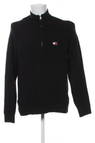 Мъжки пуловер Tommy Jeans, Размер S, Цвят Черен, Цена 33,23 €