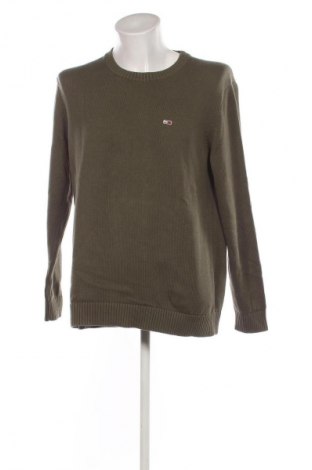 Ανδρικό πουλόβερ Tommy Jeans, Μέγεθος XXL, Χρώμα Πράσινο, Τιμή 95,99 €
