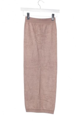 Fustă Zara, Mărime XS, Culoare Bej, Preț 85,99 Lei