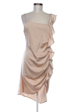 Kleid INFLUENCER, Größe L, Farbe Beige, Preis 12,99 €