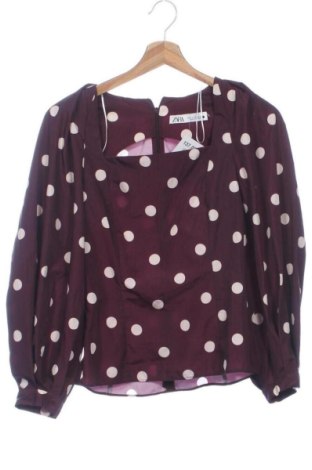 Bluză de femei Zara, Mărime XS, Culoare Mov, Preț 86,61 Lei, #137087531