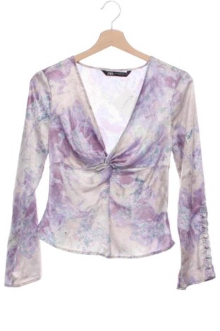 Дамска блуза Zara, Размер S, Цвят Многоцветен, Цена 12,00 €, #137191249