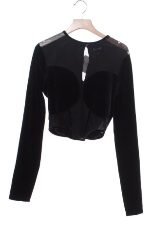 Bluză de femei Bershka, Mărime XS, Culoare Negru, Preț 47,24 Lei, #137216324