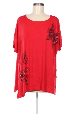 Damen Shirt Unbranded, Größe 4XL, Farbe Rot, Preis 18,00 €, #137268329