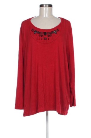 Bluză de femei Thea Plus, Mărime XXL, Culoare Roșu, Preț 47,00 Lei, #137275348