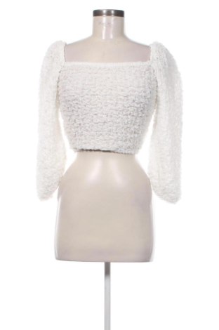 Bluză de femei Bershka, Mărime M, Culoare Alb, Preț 36,74 Lei, #137276939
