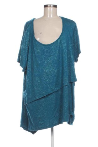 Bluză de femei Unbranded, Mărime 4XL, Culoare Albastru, Preț 68,24 Lei, #137284656