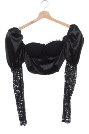 Bluză de femei SHEIN, Mărime XS, Culoare Negru, Preț 37,20 Lei, #137285073