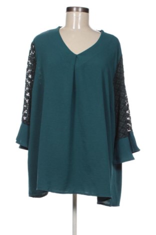 Bluză de femei Unbranded, Mărime 3XL, Culoare Albastru, Preț 52,49 Lei, #137290738