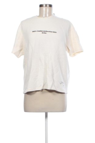 Bluză de femei Bershka, Mărime L, Culoare Ecru, Preț 45,88 Lei, #137293933