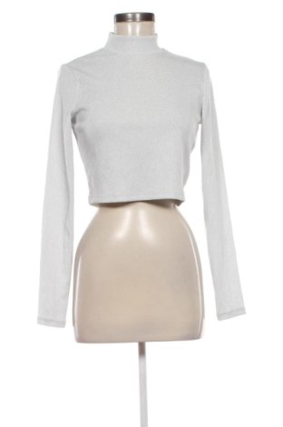 Γυναικεία μπλούζα H&M, Μέγεθος M, Χρώμα Ασημί, Τιμή 15,00 €, #137300205