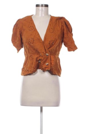 Дамска блуза Zara, Размер M, Цвят Оранжев, Цена 12,78 €, #137300526