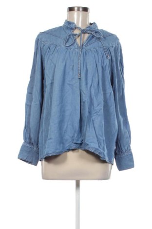 Bluză de femei Zara, Mărime L, Culoare Albastru, Preț 63,00 Lei, #137305249