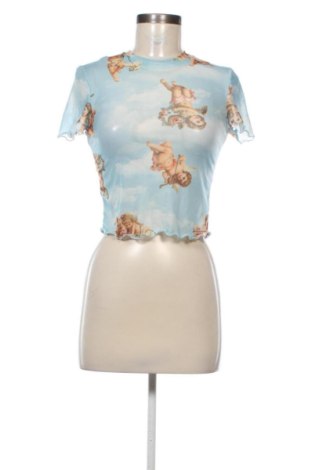 Damen Shirt Bershka, Größe S, Farbe Mehrfarbig, Preis 6,00 €, #137306048