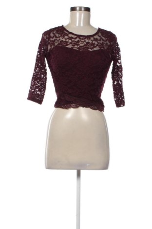Bluză de femei Bershka, Mărime S, Culoare Mov, Preț 32,45 Lei, #137310117