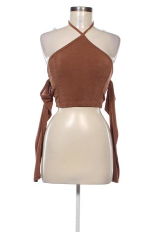 Bluză de femei Pretty Little Thing, Mărime S, Culoare Maro, Preț 31,49 Lei, #137311447