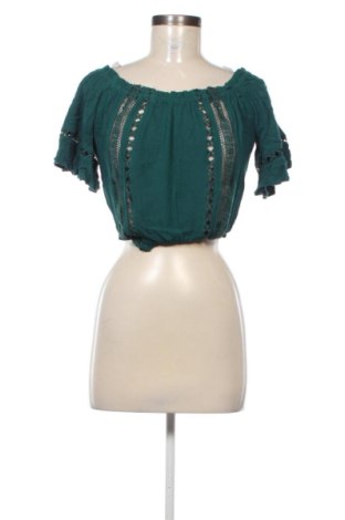 Дамска блуза H&M, Размер M, Цвят Зелен, Цена 8,76 €, #137311803