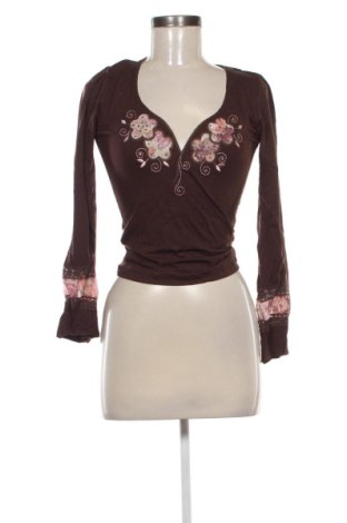 Bluză de femei Unbranded, Mărime XS, Culoare Maro, Preț 63,00 Lei, #137316107