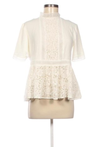 Bluză de femei Zara, Mărime M, Culoare Ecru, Preț 62,99 Lei, #137319037