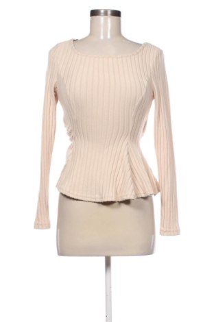 Bluză de femei SHEIN, Mărime S, Culoare Bej, Preț 26,25 Lei, #137330159
