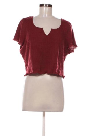 Дамска блуза SHEIN, Размер XXL, Цвят Червен, Цена 14,00 €, #137331007